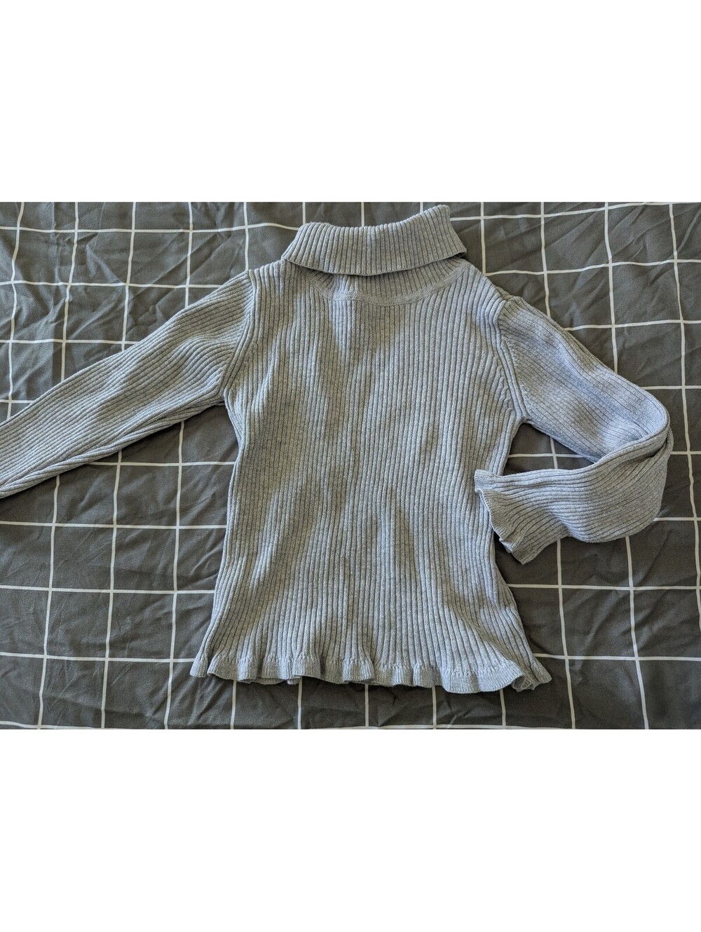 Grey turtleneck